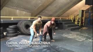 Datuk Wira Dr. Maznah Hamid Trains With Murad Zaidi