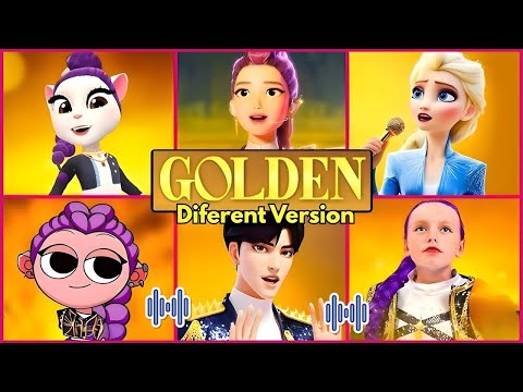 Song 'GOLDEN' Huntr/x Through Different Versions ~ Guess The Song Golden KPOP DEMON HUNTERS