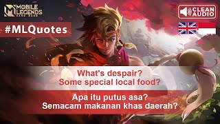 Suara Hero Yin (English Indonesia) | Mobile Legends