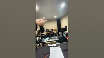 Recording Studio Install Setup with 14 of our 4” & 8” Standard Black Bass Traps!