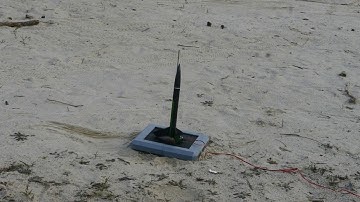 Estes Viking test flight