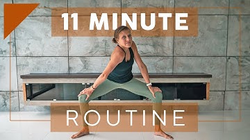 Quick 11 Minute Morning Movement Routine | Breathe and Flow Yoga