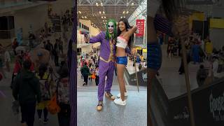 Joker Doll Cosplays Harley Quinn For Comic Con 2024