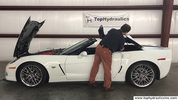 Troubleshooting your Corvette C6 top
