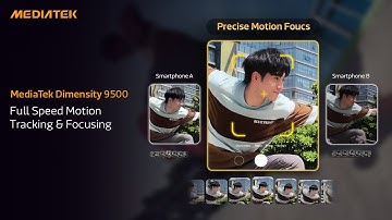 MediaTek Dimensity 9500 - Full Speed Motion Tracking & Focusing