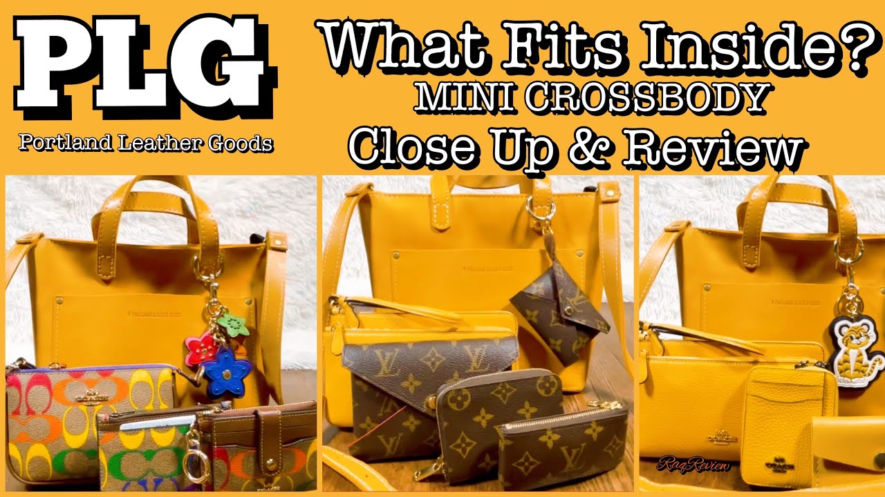 Portland Leather Goods (PLG) | Mini Crossbody Tote | What Fits, Unbox, Review & More | RaqReview
