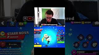 World record fastest maxed out star NOVA #brawlstars