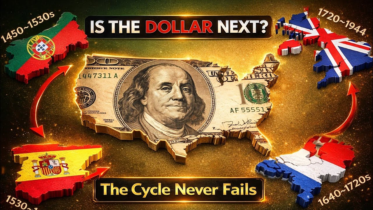 500 лет. 5 империй. Та же схема. Доллар следующий?