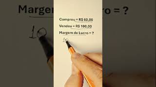 How to calculate the gross profit margin on a sale.