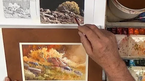 Watercolor Workshop - Negative Painting Lessons