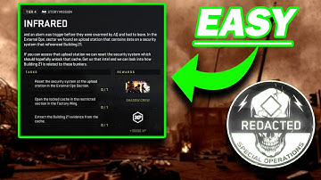 The EASY way to do Infrared Tier 4 Redacted DMZ Mission