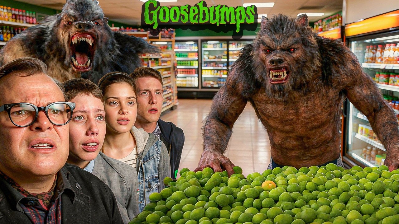 Terrifying Werewolf Attack in Supermarket  | Epic Survival Chase | HD | Jack Black | Dylan Minnette