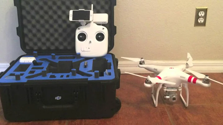 DJI Phantom 2 vision plus: Unboxing and first flight.
