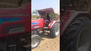 new arjun Mahindra Novo 605 Di tractor stunt amazing video