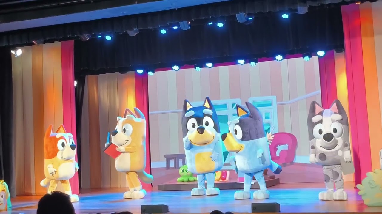 Show Bluey Teatro da Caixa Cultural Brasília DF