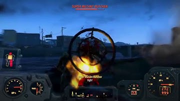 Fallout 4 Very Hard Super Mutant horde attack