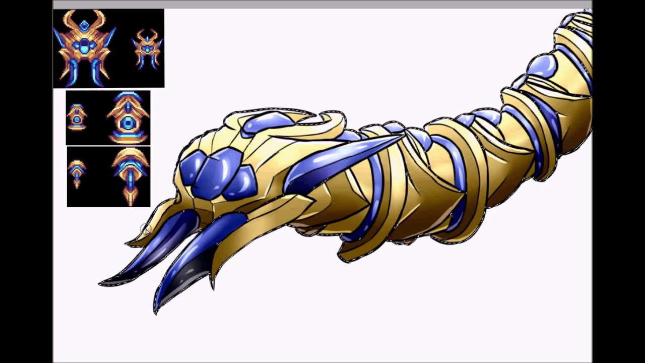 Terraria: Ancients Awakened | Equinox Worms [SPEEDPAINT] 