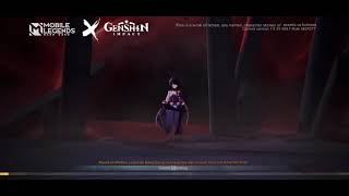 Raiden Shogun Loading Screen Mobile Legend X Genshin Impact