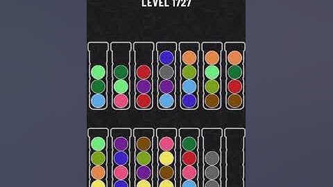 【Ball Sort Puzzle】Level.1727