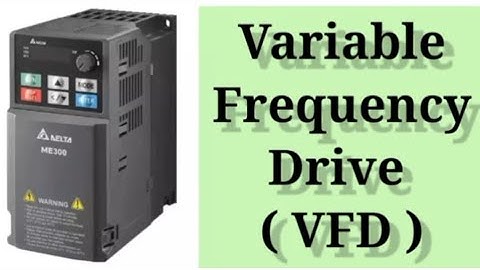 Varible Frequency Drive | VFD | Speed control of induction motor | #vfd