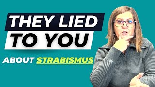 A Big Lie About Strabismus & Binocular Vision - Vision Therapy