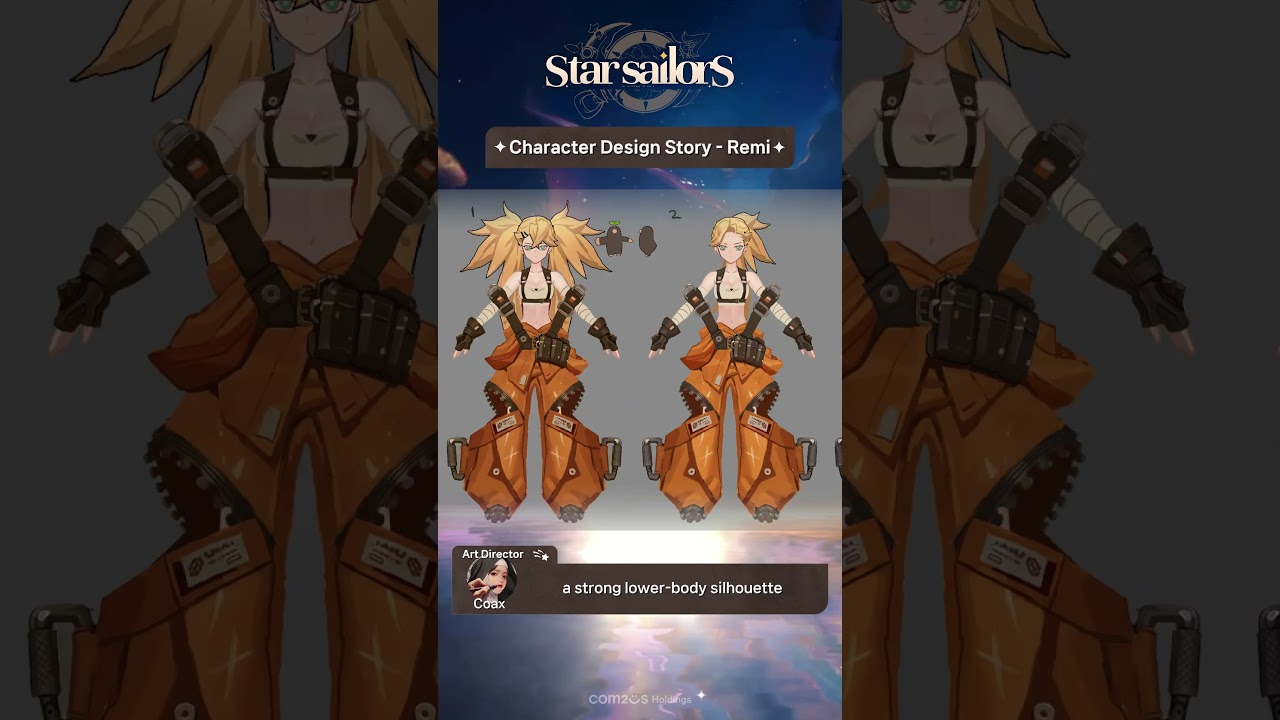 AD Coax’s character design story! - Remi✨