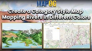 Create a Category Style Map - Mapping Rivers in different Colors