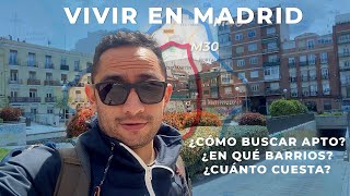 DONDE VIVIR EN MADRID//GUIA COMPLETA DE LA CIUDAD