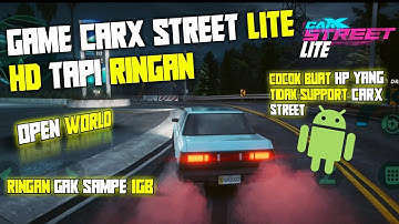 Game Mirip CarX Street Untuk Hp Yang Tidak Support CarX Street | Static Shift Racing