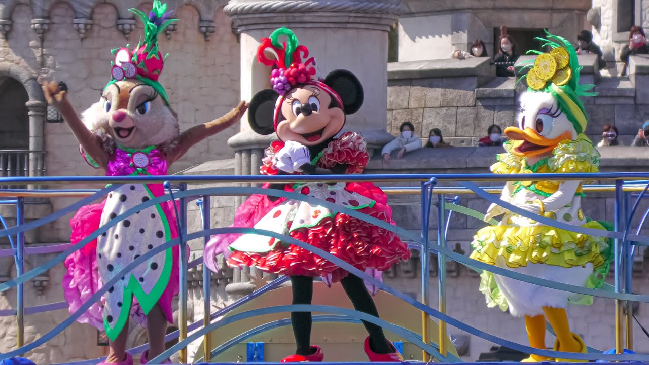 ハイレゾ 4k 日曜日初回 ミニーのトロピカルスプラッシュ 22 3 6 トータリーミニーマウス Tokyo Disneysea Minnie S Tropical Splash Youtube