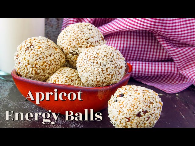 Apricot Protein Balls - One Clever Chef