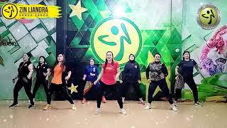 AKU TENANG || DJ VIRAL TIKTOK || ZUMBA FITNESS || COREO ZIN LIANDRA