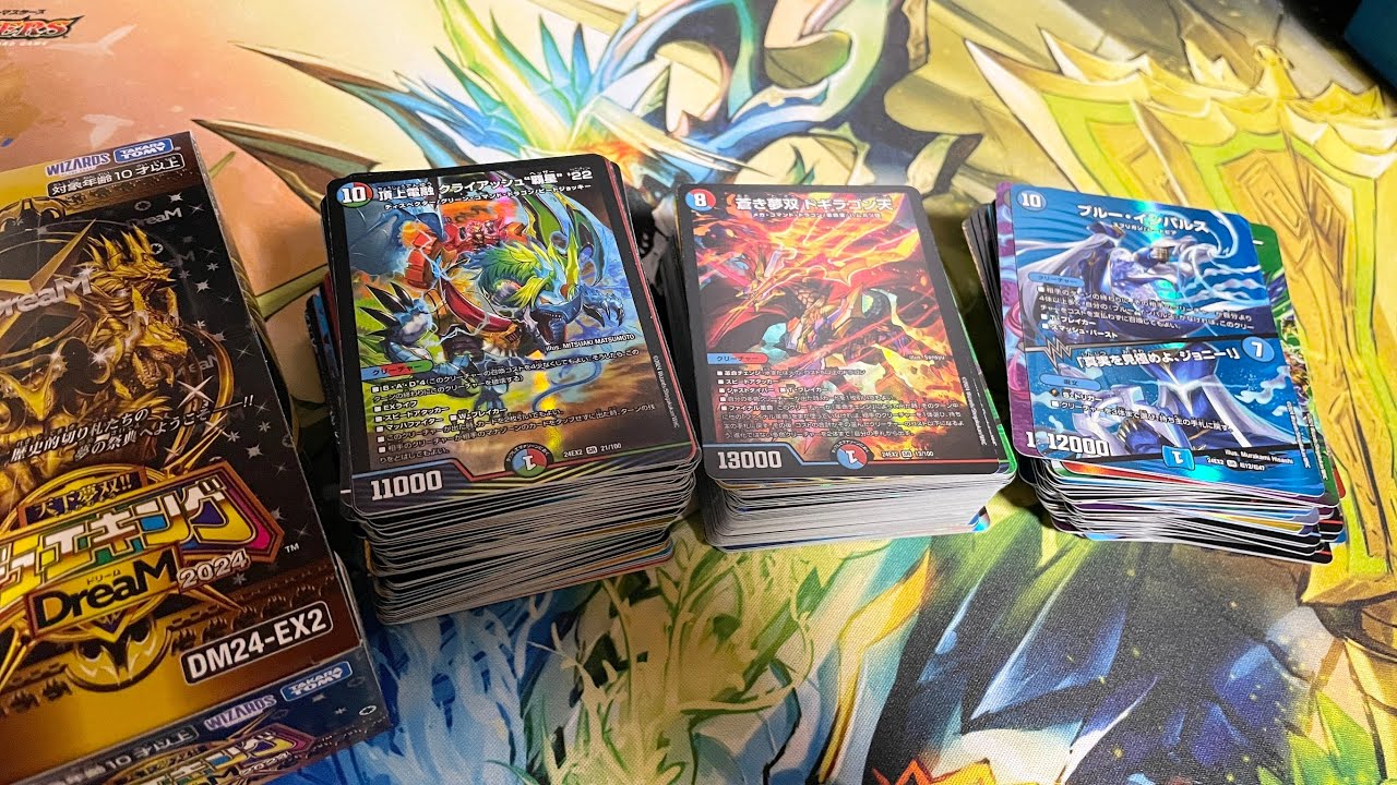雑談】10BOX開封のカードをひたすら整理するよん【パック開封生放送