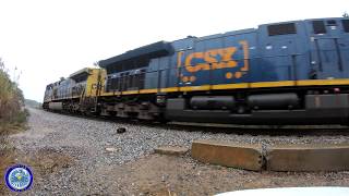 CSX Q606-07 With Default Detector and Dispatch Audio (4k 60fps)