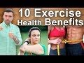 10 Incredible Exercise Health Benefits - Training, Push-ups, Abdominals for Weight Loss and Beauty