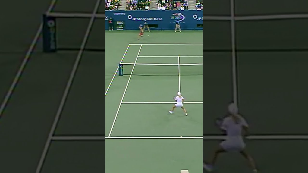 Justine Henin LOBS a lob! 🔥