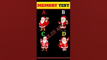 Memory Test | Part 36 | Riddles And Puzzles For Iq Test #shorts #viral #trending
