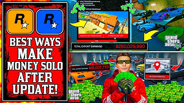 THIS PRINTS MONEY! BEST WAYS To Make Millions SOLO After UPDATE in GTA Online! (GTA5 Fast Money)
