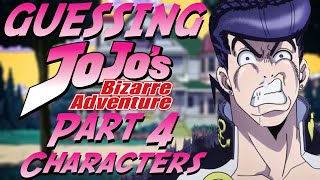 Guessing JoJo's Bizarre Adventure Characters - Part 4 Edition (ft. Nem)