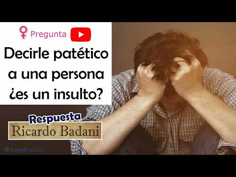 Vídeo: Què és una persona patètica?