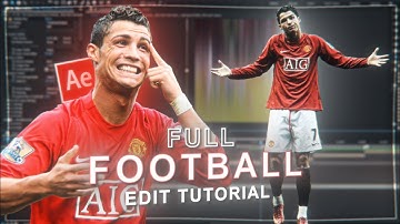 How to make a football edit on after effects