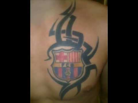 tatoos fc barcelona.flv - YouTube