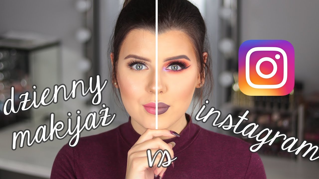 Instagramowy Makijaż Vs Makijaż Dzienny Youtube