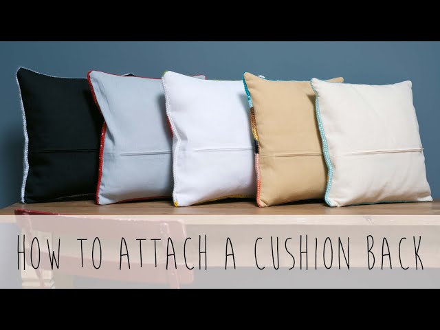 How to Finish a Needlepoint Pillow Cushion – Unwind Studio