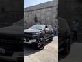 Black Endeavour modified with 24” Alloy Wheels and Tyres 🔥 #endavour #24inchalloy #ytshorts #reels