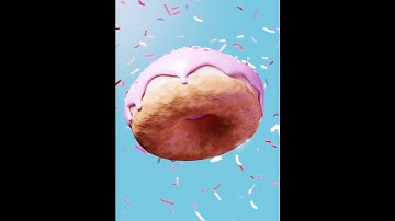 Donut Render Results!!(Blender Guru)
