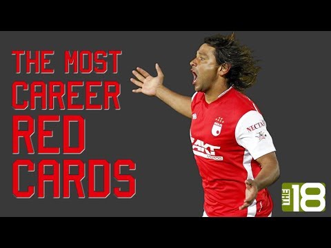 All Time Soccer Records: The Most Career Red Cards