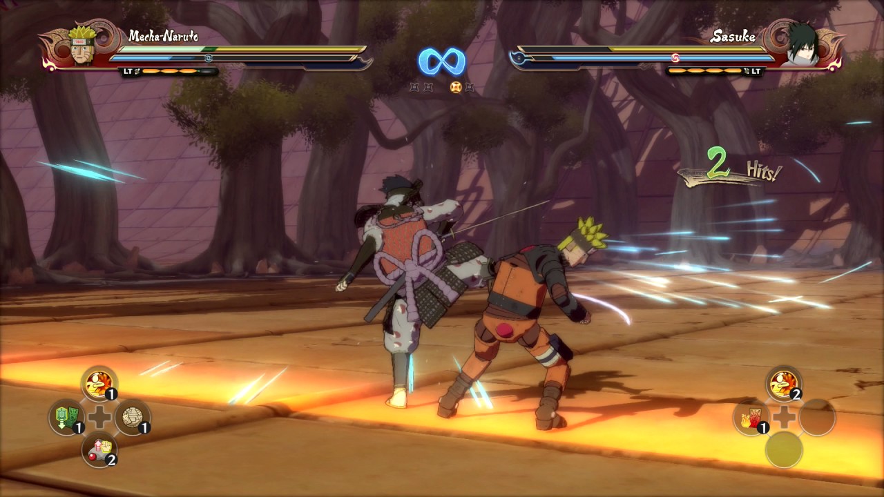Naruto Shippuden: Ultimate Ninja Storm 4, Mecha-Naruto VS Sasuke Uchiha