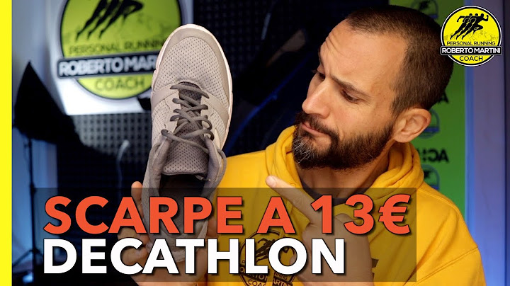 SCARPE DA RUNNING A 13 EURO di Decathlon - Recensione e considerazioni