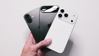 This is the iPhone 17, 17 Air, and 17 Pro!